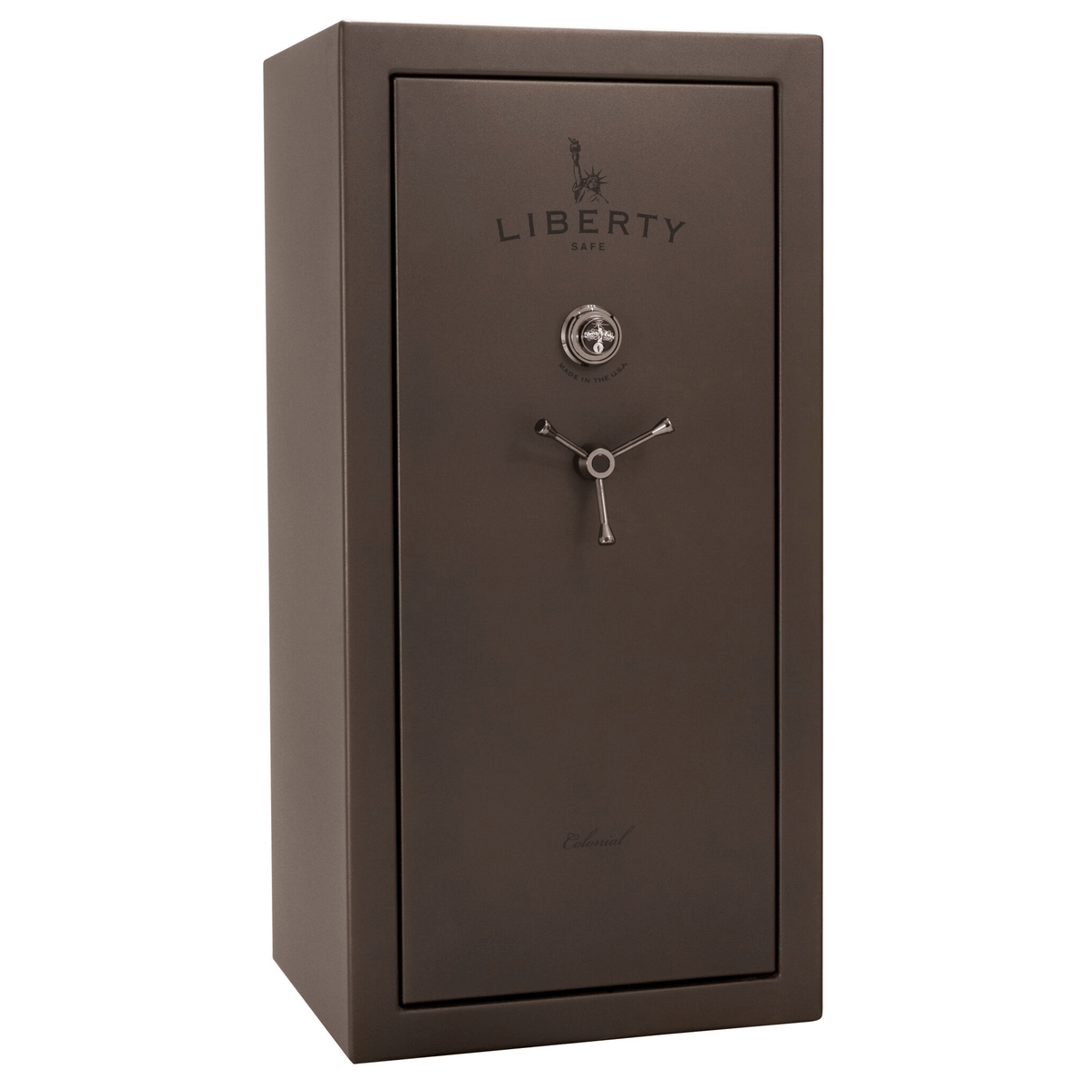 Colonial Series | Level 4 Security | 75 Minute Fire Protection | 23 | DIMENSIONS: 60.5&quot;(H) X 30&quot;(W) X 22&quot;(D*) | Bronze Textured | Mechanical Lock