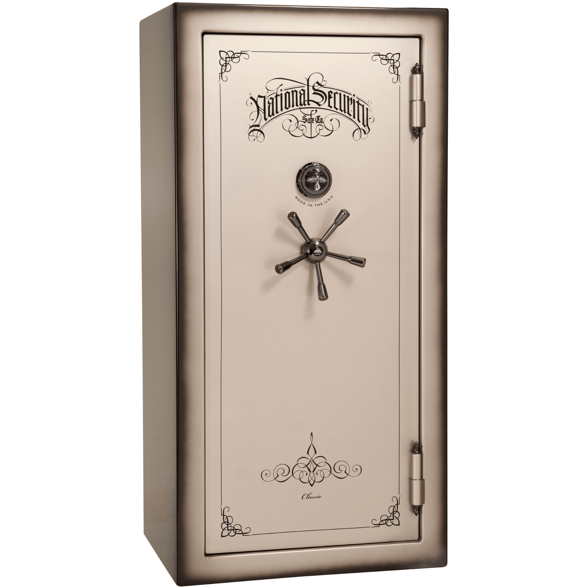 Classic Plus Series | Level 7 Security | 110 Minute Fire Protection | 40 | DIMENSIONS: 66.5&quot;(H) X 36&quot;(W) X 32&quot;(D) | Black Gloss | Mechanical Lock