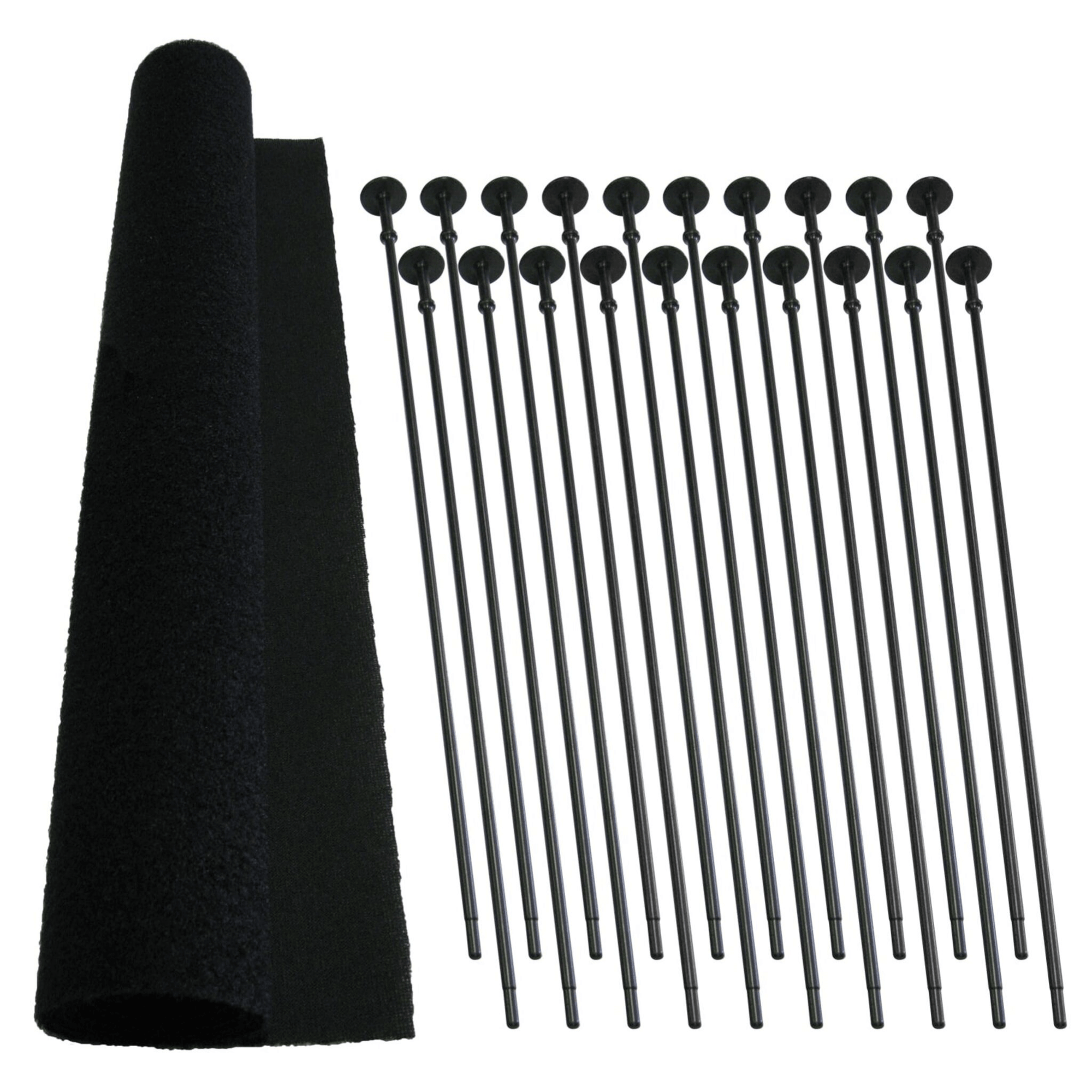 Rifle Rod Starter Kit (10 Pack - Includes Velcro)